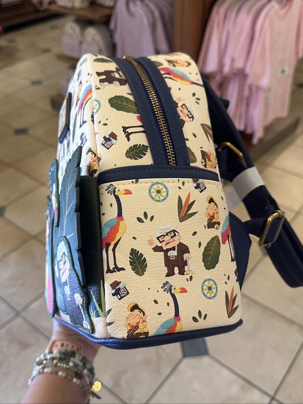 Disney Up' Loungefly Backpack With Cutesy Carl, Russell, and Kevin Arrives - Picture 2 of 4